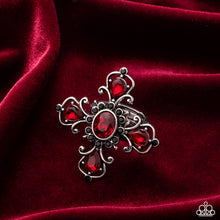 Load image into Gallery viewer, Curly Cross - Red
