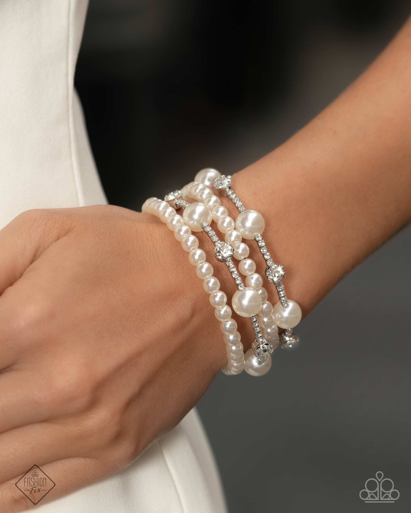 Adorably Amiable - White- April Fashion Fix 25