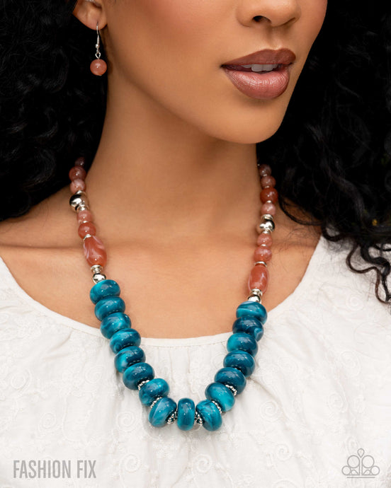 Bubbly Broadcast - Blue - July Fashion Fix 25