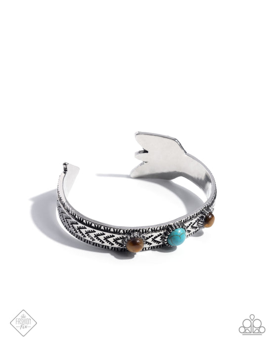 Earthy Expo - Blue- April Fashion Fix 25