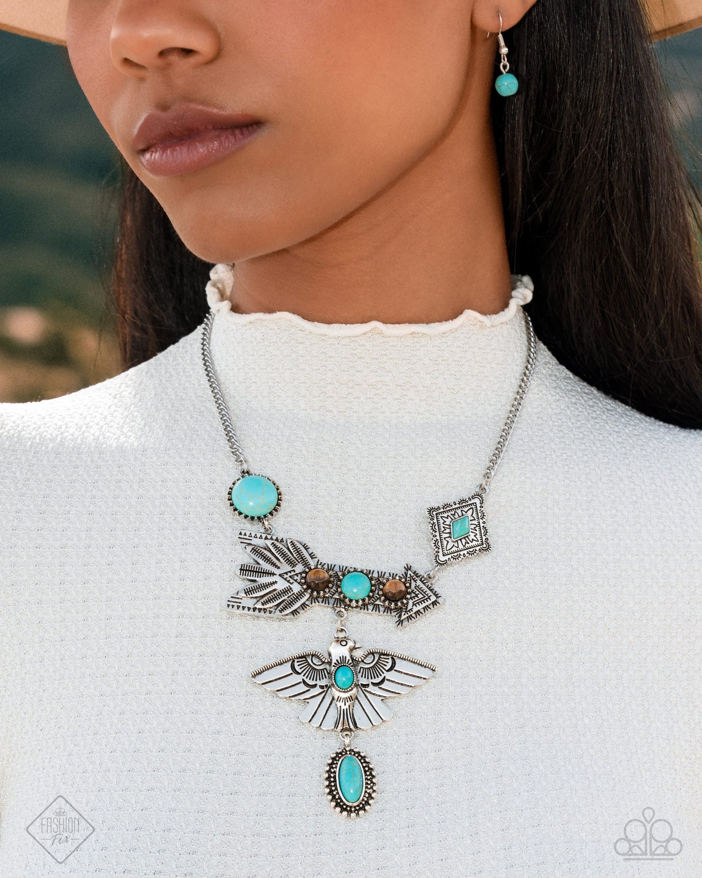 Earthy Exposé - Blue- April Fashion Fix 25