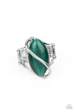 Load image into Gallery viewer, Enlightened Elegance - Green Ring
