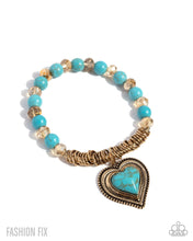 Load image into Gallery viewer, Horseshoe Heartthrob - Gold - July Fashion Fix 25
