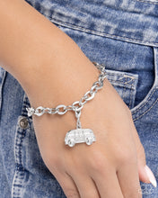 Load image into Gallery viewer, Mom Taxi- White Rhodium Plated
