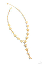 Load image into Gallery viewer, Reach for the Stars - Gold Colored Necklace
