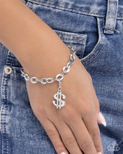Load image into Gallery viewer, Shopping Spree- White Rhodium Plated
