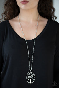 Well-Rooted - Silver Necklace