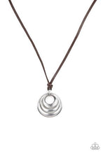 Load image into Gallery viewer, DESERT SPIRAL - SILVER NECKLACE
