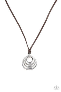 DESERT SPIRAL - SILVER NECKLACE