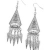 Load image into Gallery viewer, Me Oh MAYAN - Silver Earrings
