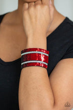 Load image into Gallery viewer, Mermaid Service - red/silver
