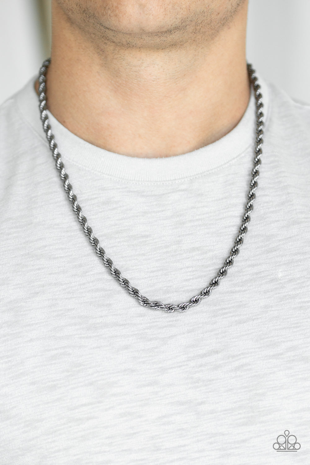 Double Dribble - Black Necklace