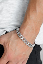 Load image into Gallery viewer, Leader Board - Silver tone Bracelet
