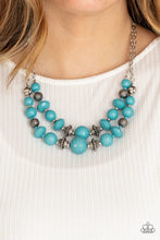 Load image into Gallery viewer, Upscale Chic - Blue Necklace
