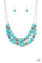 Load image into Gallery viewer, Upscale Chic - Blue Necklace
