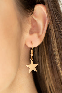 Starry Shindig - Gold tone Necklace