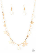 Load image into Gallery viewer, Starry Shindig - Gold tone Necklace
