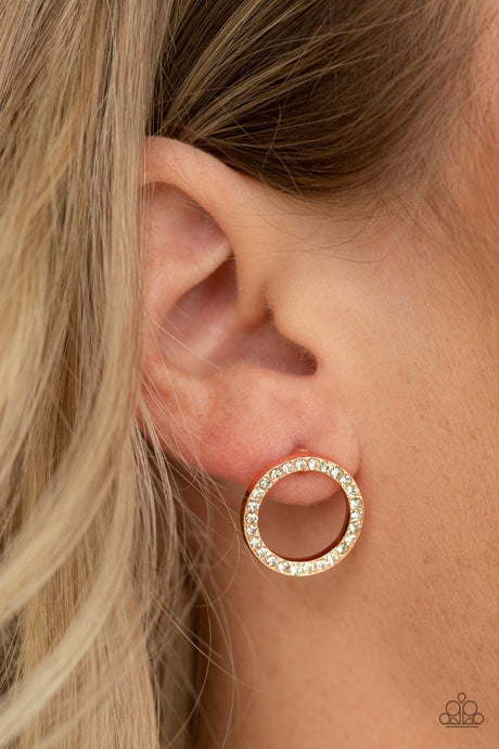 5th Ave Angel - Copper Earrings