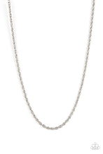 Load image into Gallery viewer, Industrial Interval - Silver tone Necklace
