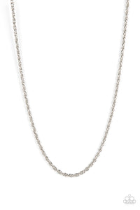 Industrial Interval - Silver tone Necklace