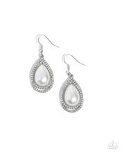 Load image into Gallery viewer, Effortless Elegance - White Earrings
