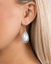 Load image into Gallery viewer, Effortless Elegance - White Earrings
