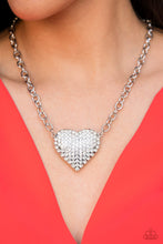 Load image into Gallery viewer, Heartbreakingly Blingy- White- Jan LOP 22
