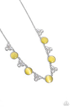 Load image into Gallery viewer, Floral Crowned - Yellow Necklace
