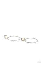 Load image into Gallery viewer, Canyon Circlet - White Earrings
