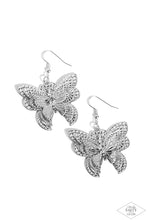 Load image into Gallery viewer, Layered Launch - White Earrings
