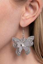 Load image into Gallery viewer, Layered Launch - White Earrings
