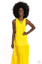 Load image into Gallery viewer, SUN and Fancy Free - Yellow Necklace
