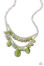 Load image into Gallery viewer, Dewy Disposition - Green Necklace
