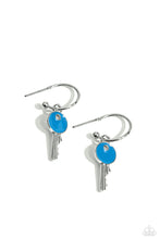 Load image into Gallery viewer, Key Performance - Blue Earrings
