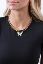 Load image into Gallery viewer, Vibrant Flutter - White Necklace
