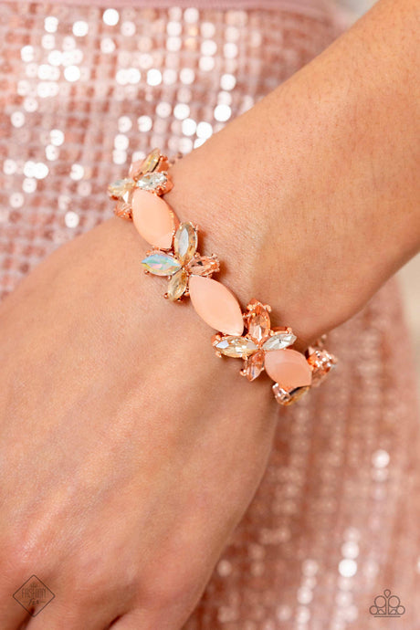 Soft-Hearted Succession - Rose Gold- Dec Fashion Fix 23 Bracelet