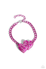 Load image into Gallery viewer, Lovestruck Lineup - Pink Bracelet
