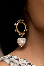 Load image into Gallery viewer, Romantic Relic - Gold Tone Earrings- March Fashion Fix 24
