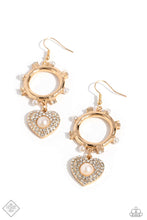 Load image into Gallery viewer, Romantic Relic - Gold Tone Earrings- March Fashion Fix 24
