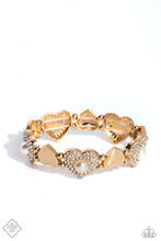 Load image into Gallery viewer, Heartfelt Heirloom - Gold Tone Bracelet- March Fashion Fix 24
