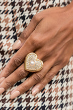 Load image into Gallery viewer, Heartfelt Heritage - Gold Tone Ring- March Fashion Fix 24
