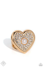 Load image into Gallery viewer, Heartfelt Heritage - Gold Tone Ring- March Fashion Fix 24
