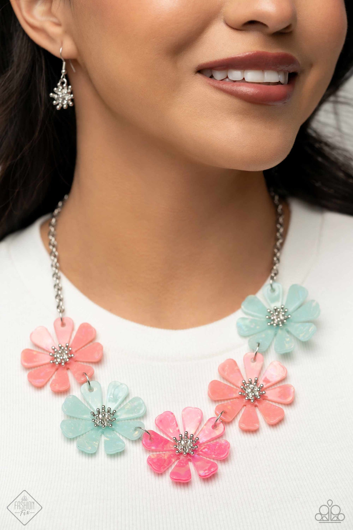 Pastel Promenade - Multi Necklace- March Fashion Fix 24