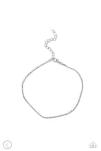Load image into Gallery viewer, Blinding Basic - White Anklet
