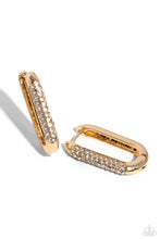 Load image into Gallery viewer, Generating Glitter - Gold tone Earrings
