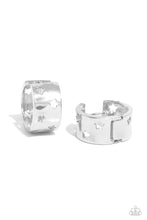 Load image into Gallery viewer, Setting the STAR High - Silver Tone Earrings
