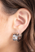 Load image into Gallery viewer, Setting the STAR High - Silver Tone Earrings
