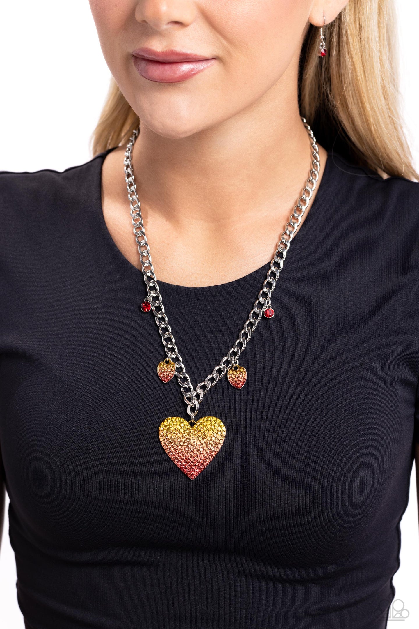 For the Most HEART- Necklace