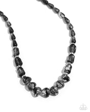 Load image into Gallery viewer, GLASSY Getaway - Black Necklace
