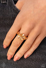 Load image into Gallery viewer, Framed Finish - Gold Tone Ring- March Fashion Fix 24
